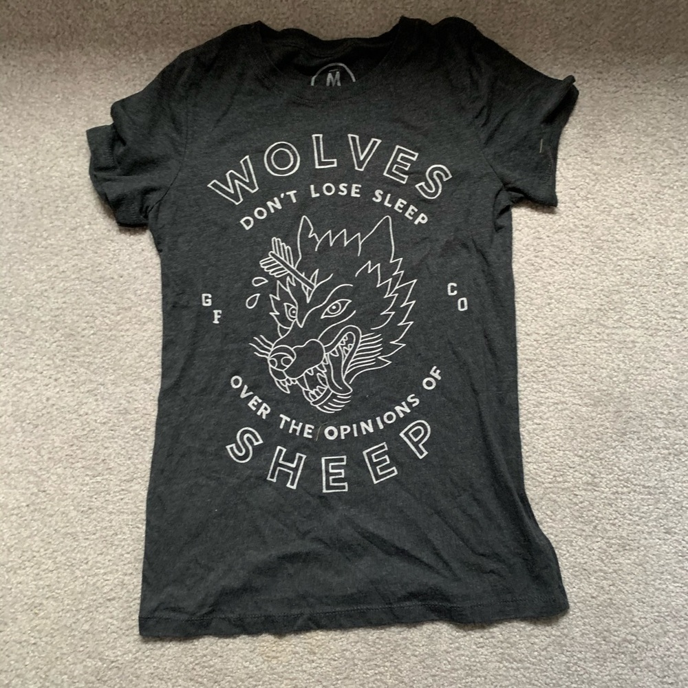 wolves dont lose sleep over the opinions of sheep